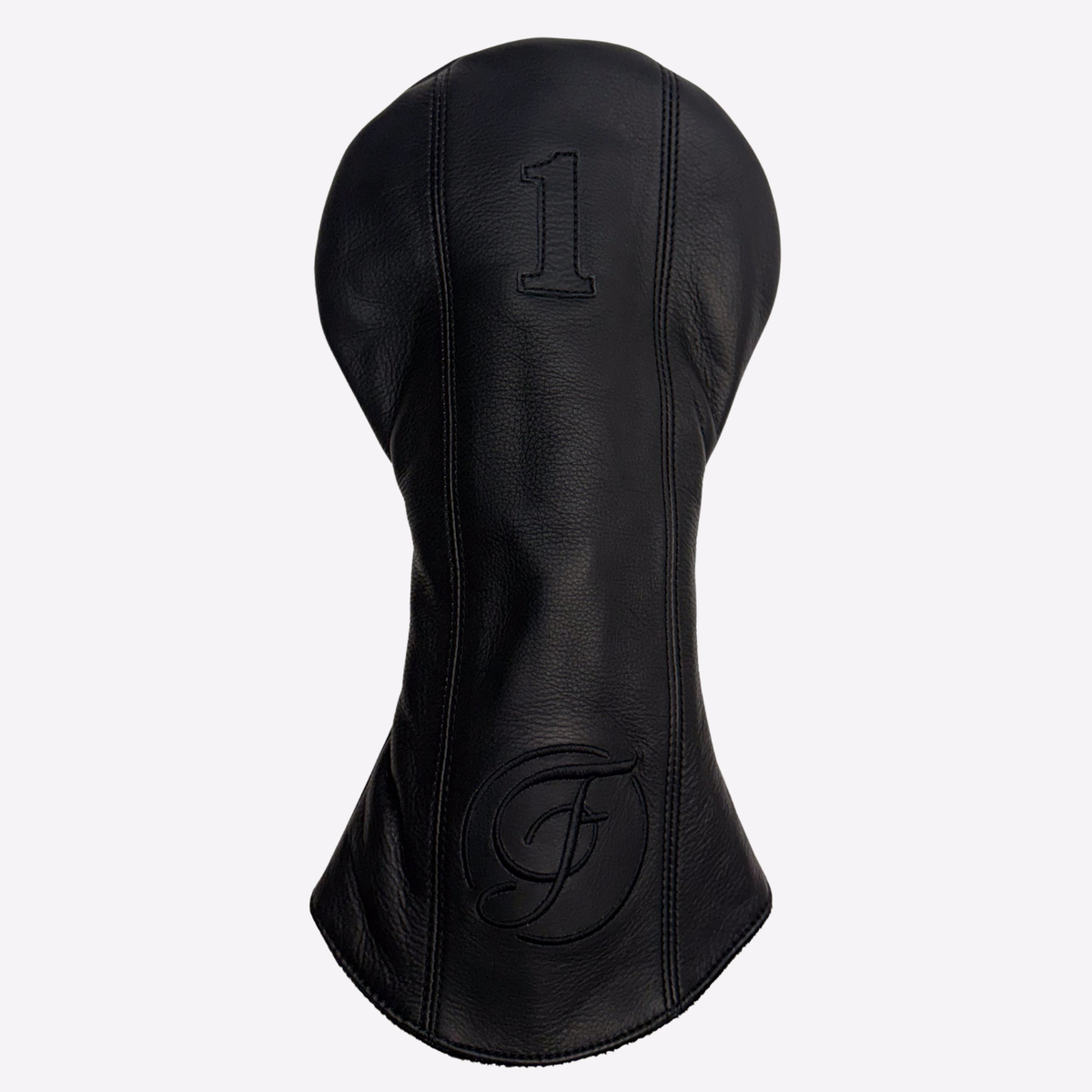 Black Leather Driver Headcover