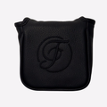 Black Leather Square Mallet Putter Cover