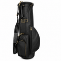 Black Leather Carry Bag