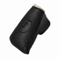 Black Leather Wide Blade