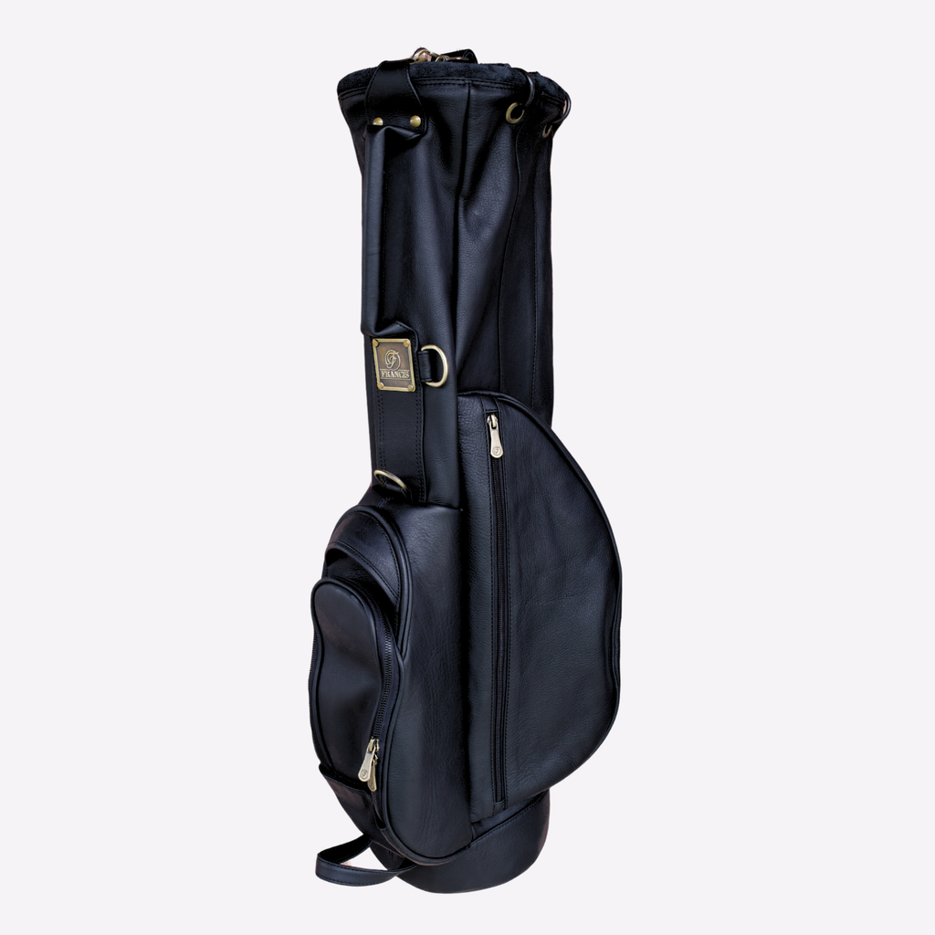 Black Leather Carry Bag