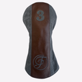 Gray Canvas 3 Wood Headcover