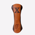Brown Leather Hybrid Headcover