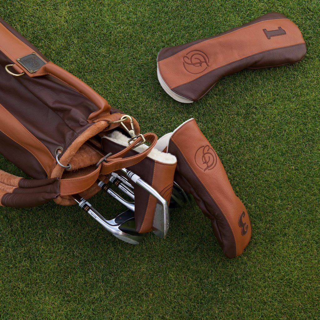 Brown Leather Driver Headcover