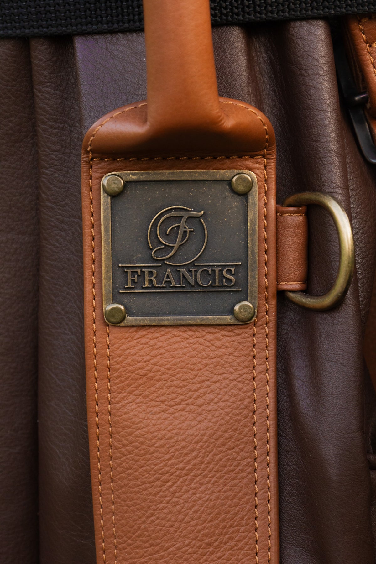 Brown Leather Carry Bag