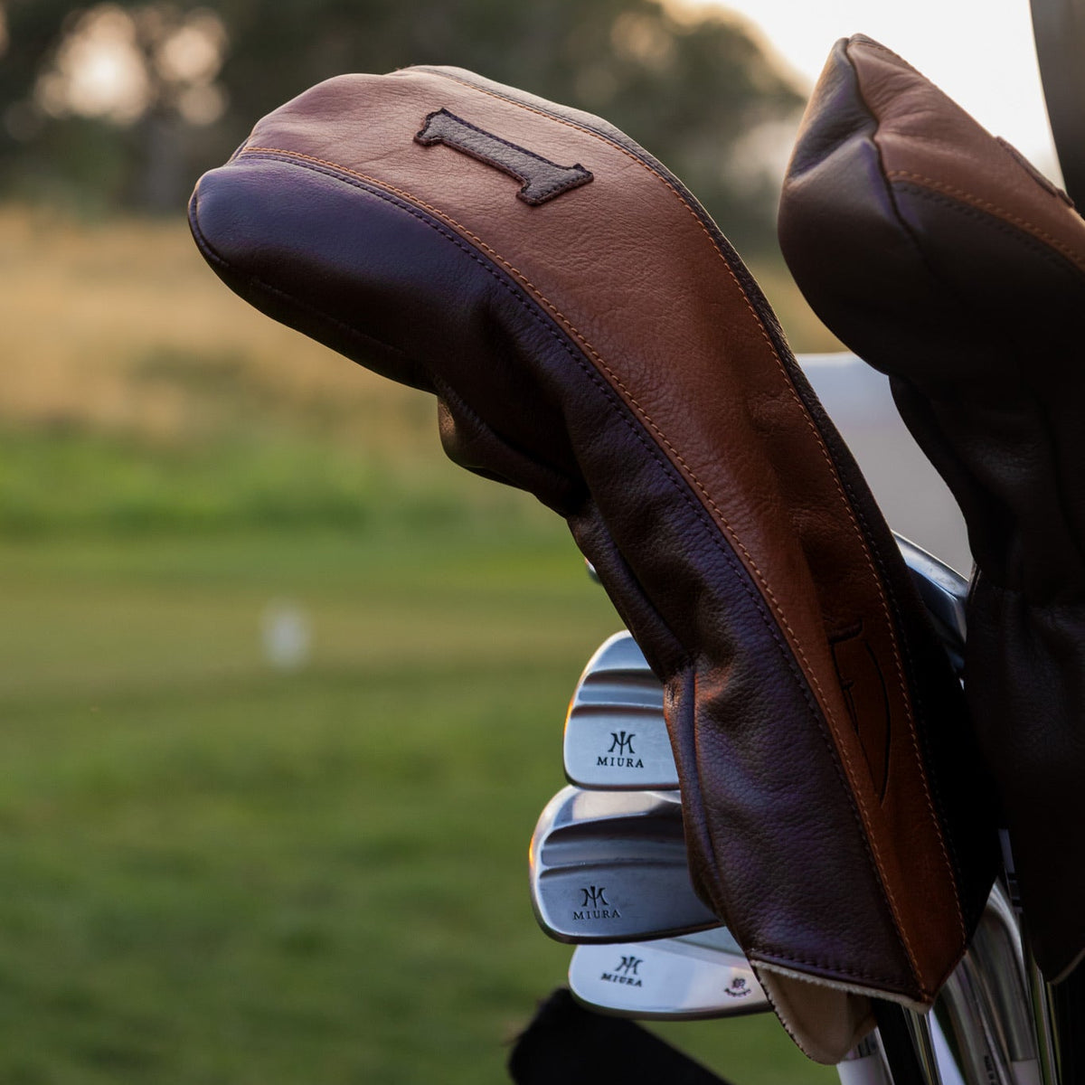 Brown Leather Driver Headcover