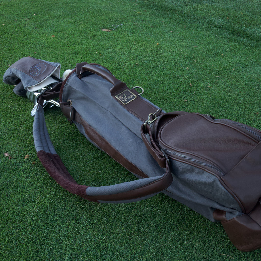 Gray Canvas Carry Bag